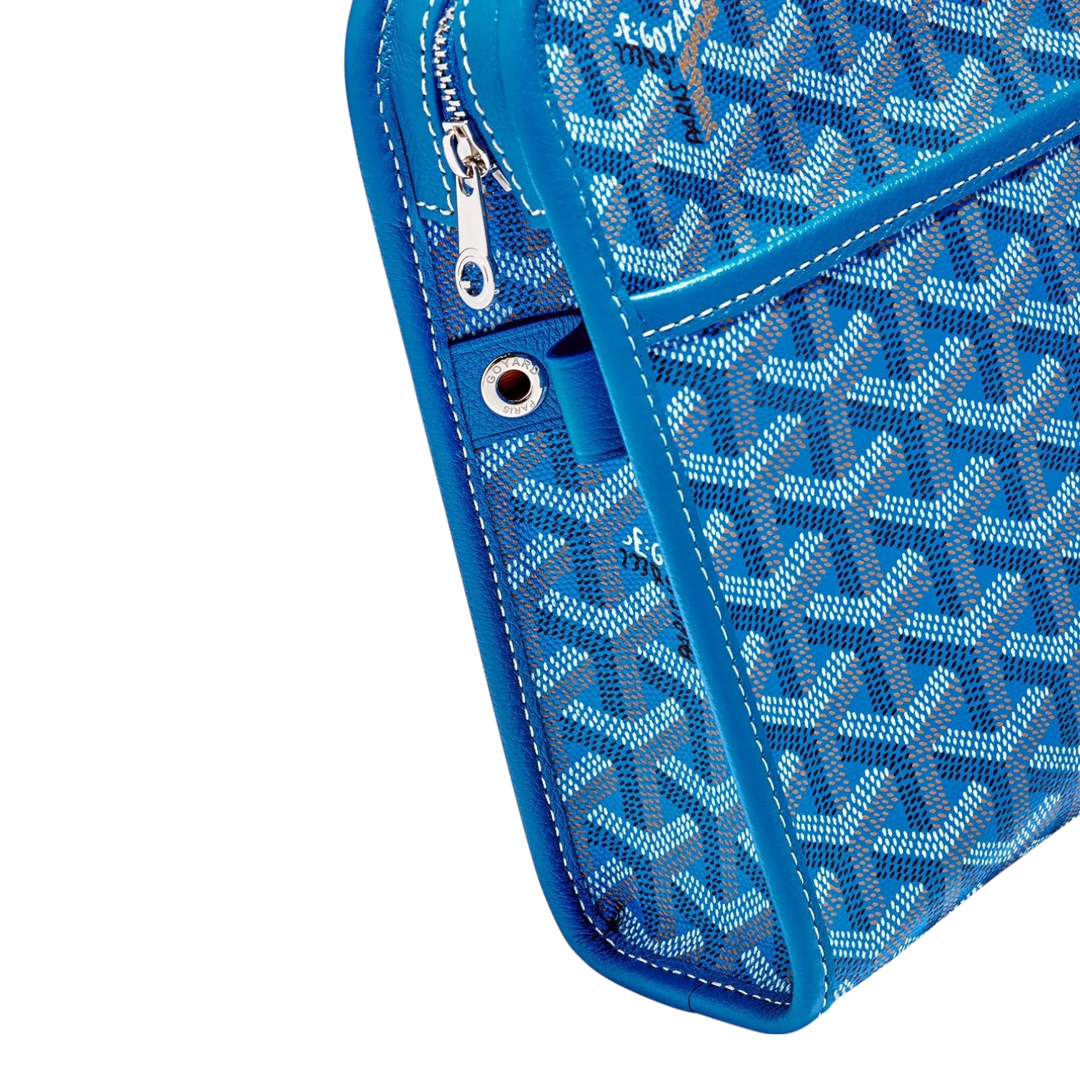 Goyard Jouvence Toiletry Bag MM Sky Blue