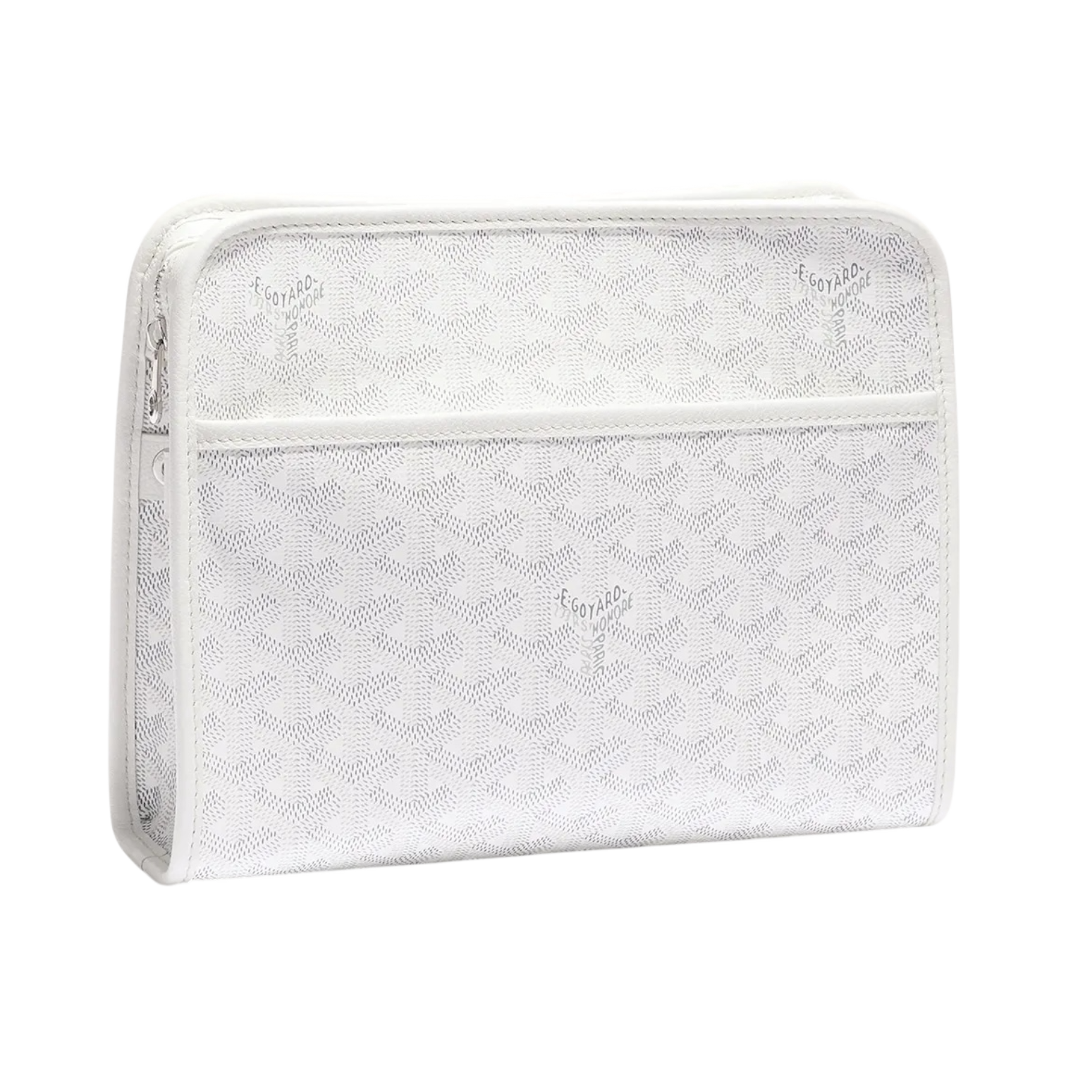 Goyard Jouvence Toiletry Bag MM White